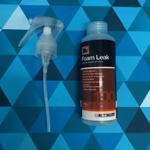 Флакон-спрей Foam Leak пенный детектор утечек фреона (100мл, синий)