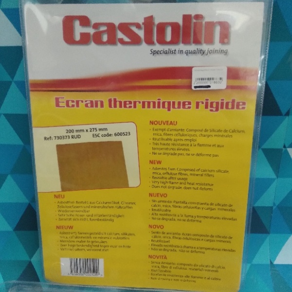 Термозащитный экран Castolin (200х275мм.) Ref: 730373 RUD
