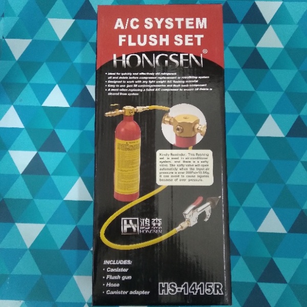 Очиститель кондиционера Hongsen HS1415R (Сервисный пистолет для A/C cleaner 1000ml, 1/4SAE&1/4NPT)