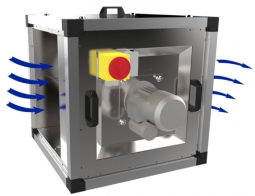 Жаростойкий (кухонный) вентилятор Systemair MUB/T-S 042 450D4 IE3