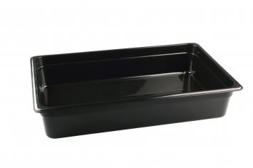 Гастроемкость GN 1/1 - 100, черная, полипропилен, RESTOLA