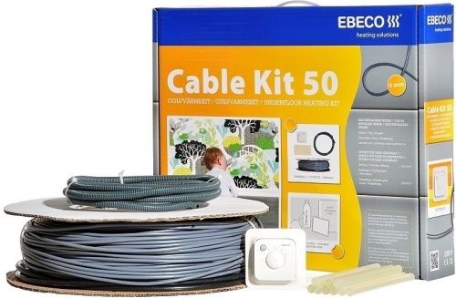 Нагревательный кабель Ebeco Cable Kit 50 (195/180 Вт)