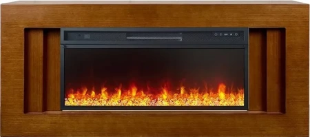 Каминокомплект Line 42 (Разборный) - Орех с очагом Vision 42 LED (Royal Flame)