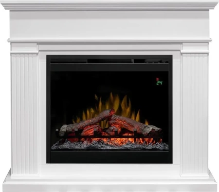 Каминокомплект Adagio - Белый с очагом Symphony 26'' DF2624L-INT (Dimplex)