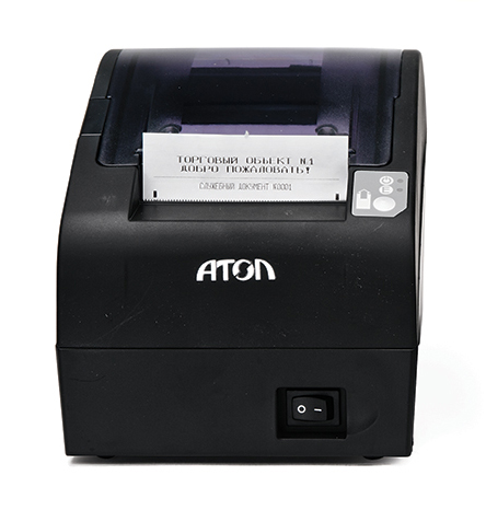 АТОЛ FPrint-22ПТК (без ФН) (RS+USB+Ethernet) черный