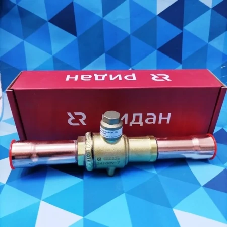 Вентиль шаровой РИДАН GBC 22s (7/8", 22 мм., пайка) 009L7025R