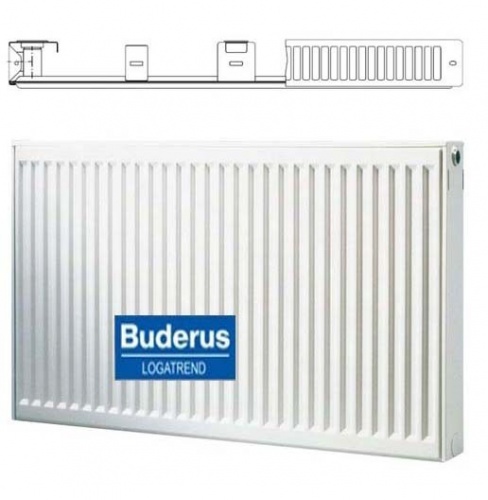Стальной панельный радиатор Тип 10 Buderus Радиатор K-Profil 10/400/400 (48) (C)