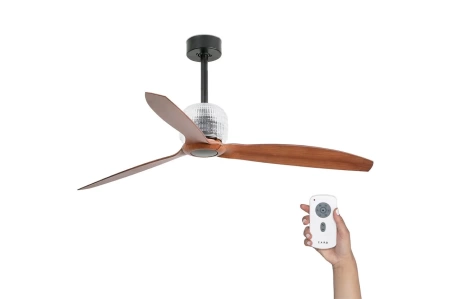 Потолочный вентилятор Faro Deco Fan Black Wood DC 33395D