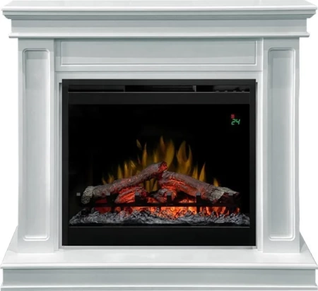 Каминокомплект Geneva - Белый с очагом Symphony 26'' DF2624L-INT (Dimplex)