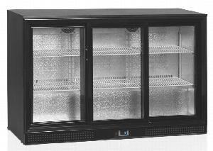 ШКАФ ХОЛОДИЛЬНЫЙ СО СТЕКЛОМ TEFCOLD DB301S-3 БАРНЫЙ ЧЕРНЫЙ