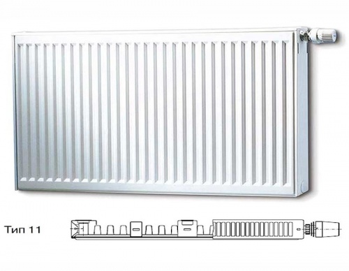 Стальной панельный радиатор Тип 11 Buderus Радиатор K-Profil 11/300/700 (48) (B)