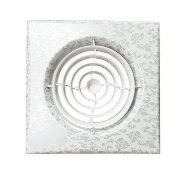 Вытяжка для ванной диаметр 100 мм ERA AURA 4C white design