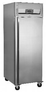 ШКАФ ХОЛОДИЛЬНЫЙ С ГЛУХОЙ ДВЕРЬЮ TEFCOLD RK710X1 НЕРЖАВЕЮЩИЙ GN2/1