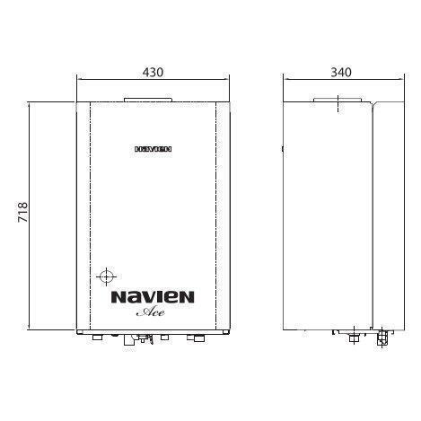 Настенный газовый котел Navien ACE-24AN