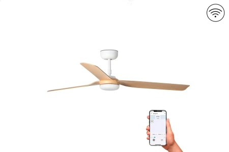 Потолочный вентилятор Faro Punt White Pine DC Smart 33816WP