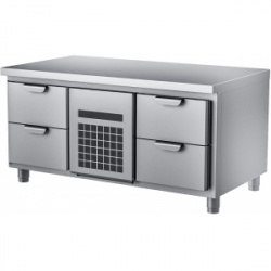 Стол холодильный низкий HappyChef TC GL 2-CR-2