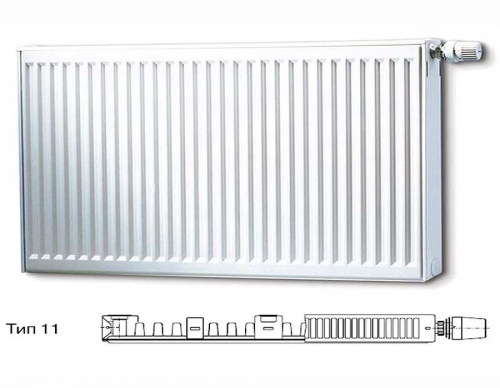 Стальной панельный радиатор Тип 11 Buderus Радиатор K-Profil 11/300/1200 (48) (B)