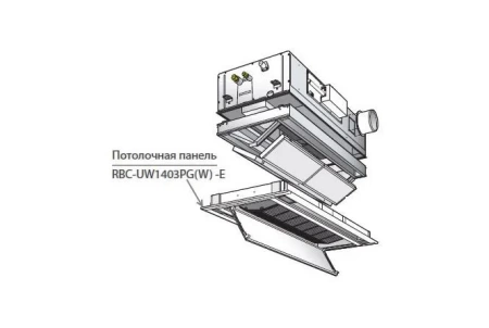 Потолочная панель (RBC-UW1403PG(W)-E) Toshiba