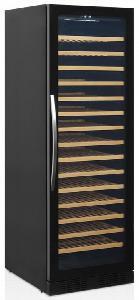 ШКАФ ВИННЫЙ TEFCOLD TFW400-F ЧЕРНЫЙ, ДВЕРЬ БЕЗ РАМЫ