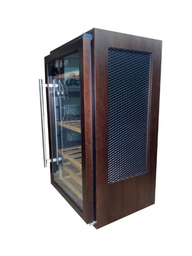 Двухзонный винный шкаф, LaSommeliere модель LS34.2Z/wood