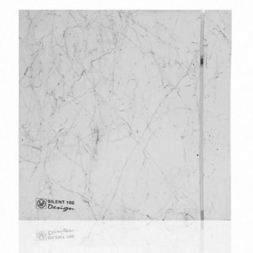 Вытяжка для ванной диаметр 100 мм Soler & Palau SILENT-100 CRZ MARBLE WHITE DESIGN-4C (230V 50)