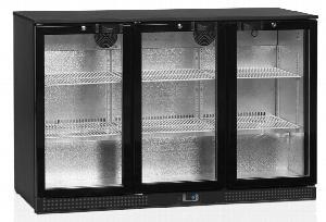 ШКАФ ХОЛОДИЛЬНЫЙ СО СТЕКЛОМ TEFCOLD DB301H-3 БАРНЫЙ ЧЕРНЫЙ