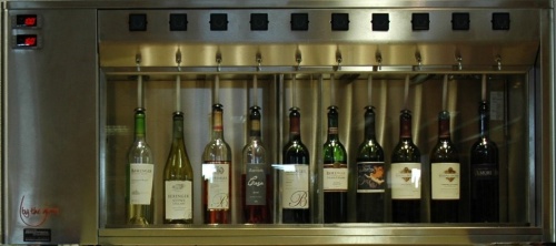 Диспенсер для розлива вина ByTheGlass Standard на 10 бутылок (нержавеющая сталь)