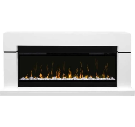 Каминокомплект Lindos (линейный) с очагом Ignite XLF50 (Dimplex)