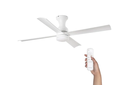 Люстра-вентилятор Faro Fraser Led White DC 33756