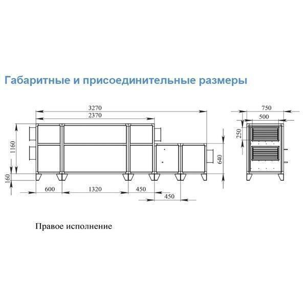 Приточно-вытяжная вентиляционная установка Breezart 2000 Lux RP W PB 7,5-380