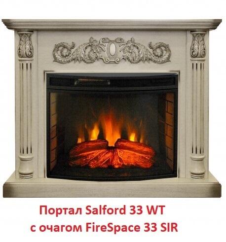 Деревянный портал Real-Flame Salford 33 WT