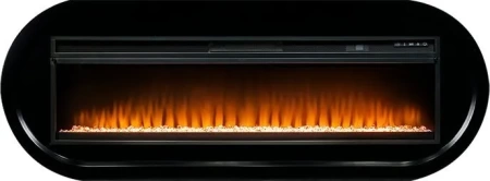 Каминокомплект Ellipse - Черный с очагом Vision 60 LED (Royal Flame)