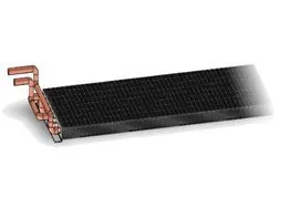 Калорифер горячей воды Dantherm для d500