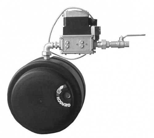 Газовая горелка Giersch RG20-Z-L-F кВт-40-120, KE15 1/2