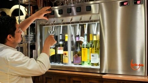 Диспенсер для розлива вина ByTheGlass Standard на 6 бутылок (нержавеющая сталь)