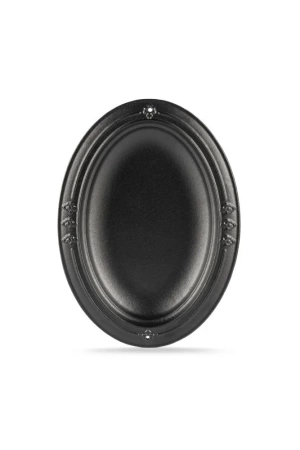 Овальная тарелка "Искандер" HS O İSK 2533 BLACK MAT
