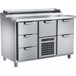 Стол холодильный саладетта HappyChef TC GS 3-CBR-2