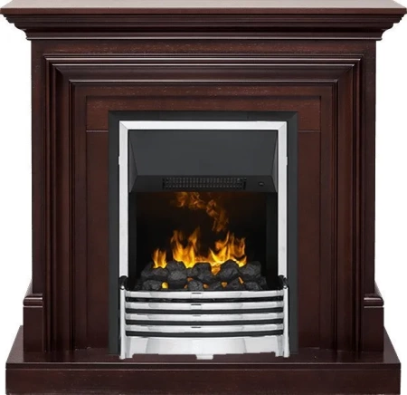 Каминокомплект Bradford - Темный дуб с очагом Flagstaff (Dimplex)