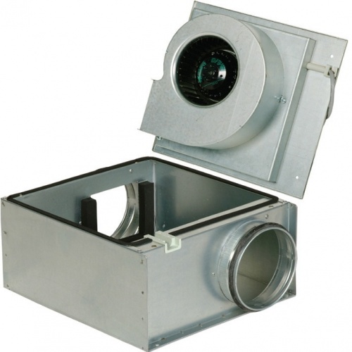 Канальный вентилятор Systemair KVO 100 EC Circular duct fan