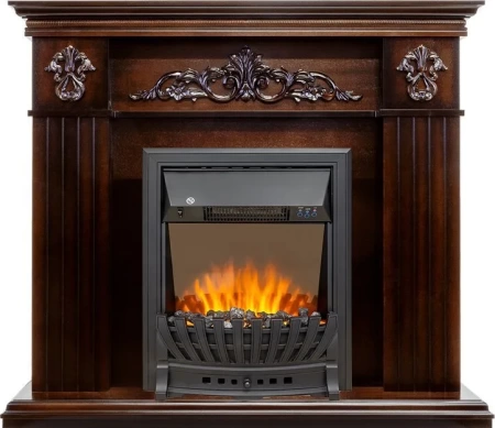 Каминокомплект Provence - Коньяк с очагом Aspen Black (Royal Flame)