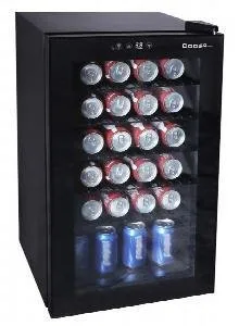 ШКАФ ХОЛОДИЛЬНЫЙ СО СТЕКЛОМ COOLEQ TBC-65 ЧЕРНЫЙ