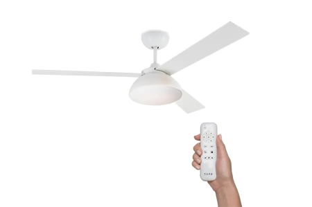 Люстра-вентилятор Faro Rodas Led White DC 33522
