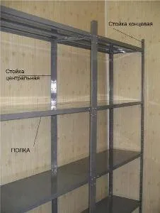 ПОЛКА ITERMA СС 40Х100 RAL7035