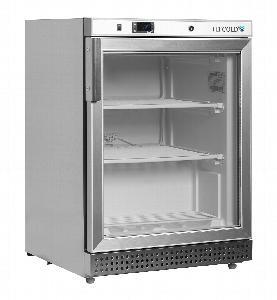 ШКАФ МОРОЗИЛЬНЫЙ СО СТЕКЛОМ TEFCOLD UF200SG НЕРЖАВЕЮЩИЙ