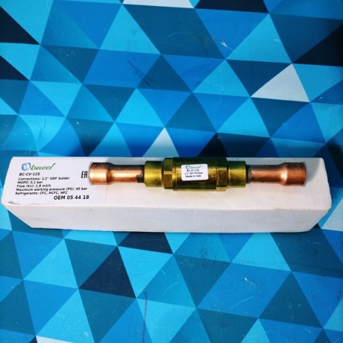 Обратный клапан Becool BC-CV-12S (1/2" пайка) ODF (Италия)