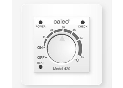 Терморегулятор для теплого пола Caleo 420 с адаптерами