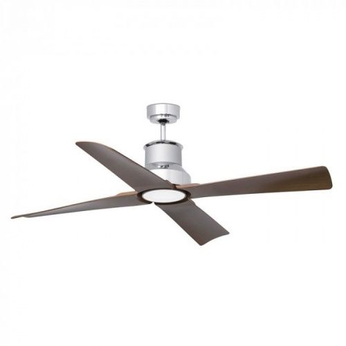 Вентилятор с подсветкой Faro Winche Cromo 1L