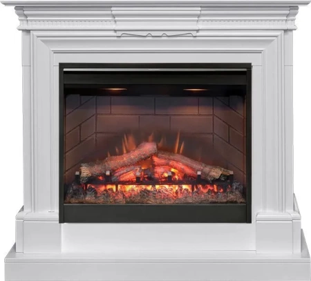 Каминокомплект Chelsea - Белый с очагом Symphony 26'' DF2608-INT (Dimplex)