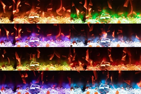 Очаг Mercury 74 LED RF (Royal Flame)
