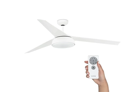 Люстра-вентилятор Faro Vulcano Led White DC 33549